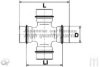 ASHUKI 0876-3003 Joint, propshaft